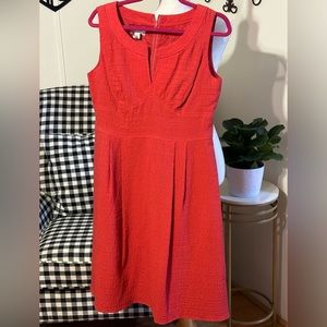 Talbots Size 10 Coral Dress